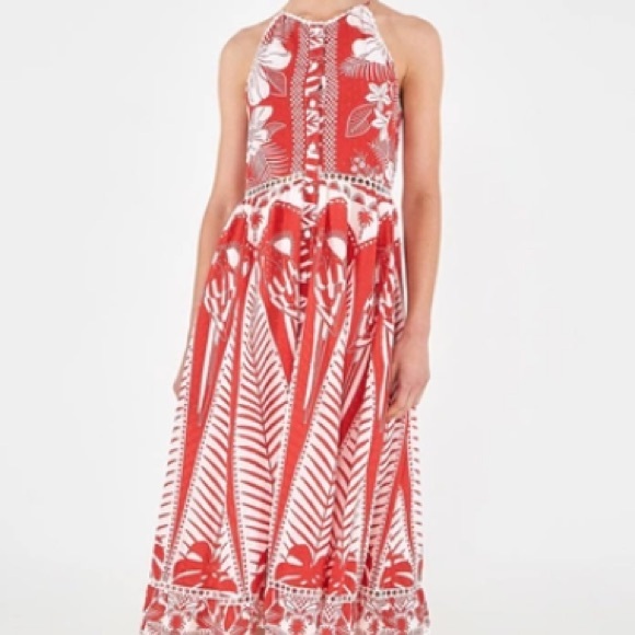FARM Rio Midi Tropical Dress - Picture 1 of 5
